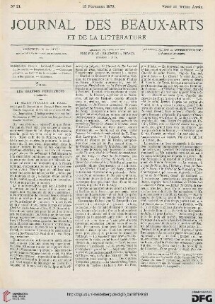 Nr. 21 (15. Novembre 1879)