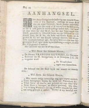 Aanhangsel.