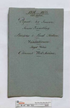 Welzheim (1836-1856)