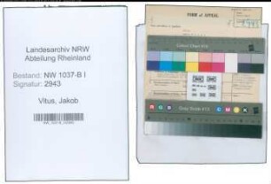 Entnazifizierung Jakob Vitus , geb. 10.08.1900 ()