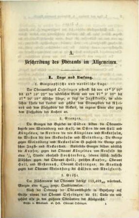 Beschreibung des Oberamts Oehringen