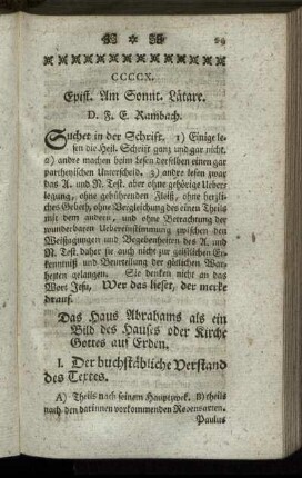 CCCCX. Epist. Am Sonnt. Lätare.