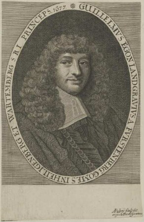 Bildnis des Guillelmus Egon von Furstenberg