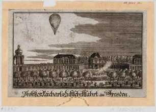 Ballonfahrt der Wilhelmine Reichard und ihres Ehemannes Professors Johann Gottfried Reichard am 30. September 1811 von Dresden (die dritte Ballonfahrt)