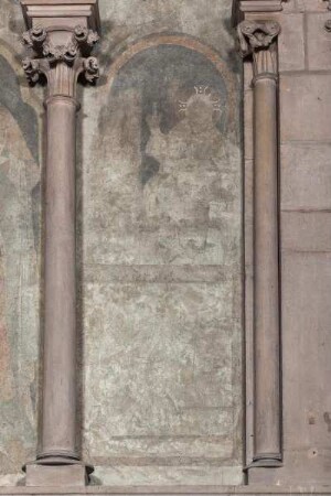 Nordwandfresken des Chores — Christus disputiert mit den Schriftgelehrten im Tempel