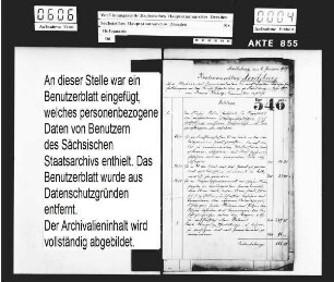 Kostenanschlag über Maurer- und Zimmerarbeiten [für Moritzburg]