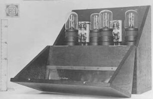 Hochfrequenzverstärker von Telefunken : Technikgeschichte | Physik | Elektrizität | Drahtlose Telegraphie und Telephonie