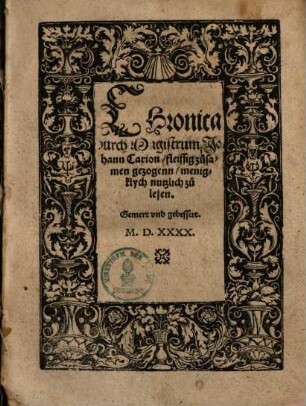 Chronica