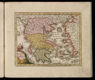 Græciæ et Archipelagi delineatio.