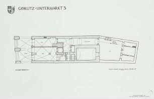 Görlitz, Untermarkt 3 : Görlitz, Wohnhaus, Riss