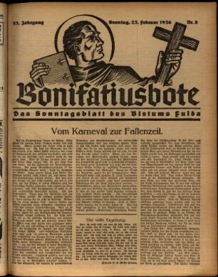 Ausgabe vom Sonntag, den 23. Februar 1936.