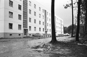 Bezug des ersten Wohnblocks in der Siedlung Oberreut.