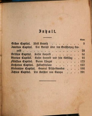 Kaiser Leopold der Zweite und seine Zeit : historischer Roman. 1