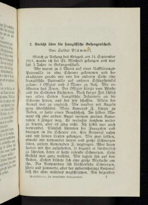 33-43, 2. Bericht über die französische Gefangenschaft