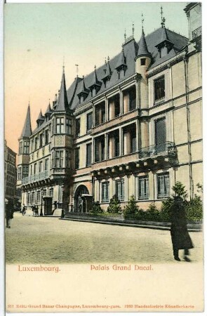 Luxemburg. Palais Grand Ducal
