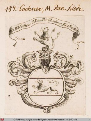 Wappen des Daniel Friedrich Lochner