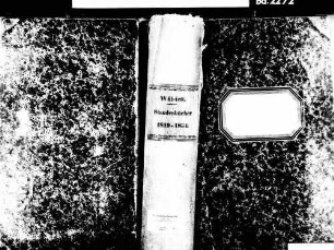 Willstätt OG; Evangelische Gemeinde: Standesbuch 1819-1831