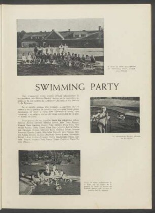 Swimming party