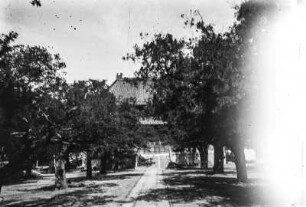Buddhistischer Tempel : Blick auf einen buddhistischen Tempel