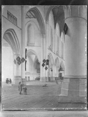 Inneres einer gotischen Kirche
