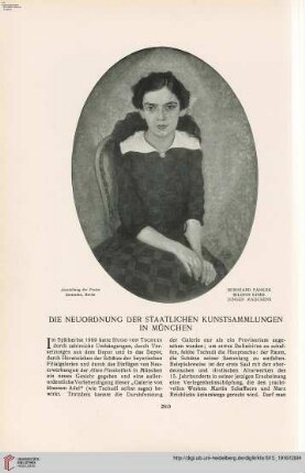 31: Die Neuordnung der Staatlichen Kunstsammlungen in München