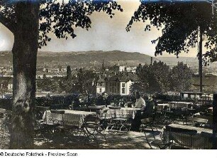 Gasthaus "Goldener Stiefel". Biergarten