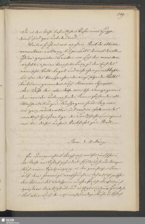 Rom. d. 11 März.