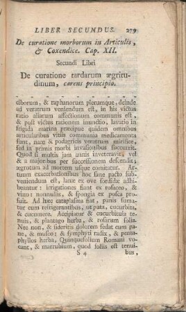 De curatione morborum ... Secundi Libri