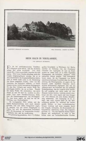 Mein Haus in Nikolassee
