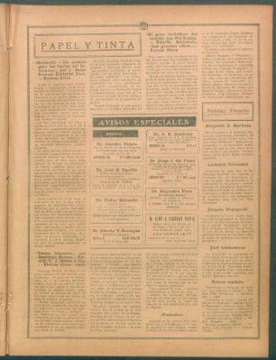 Noticias literarias