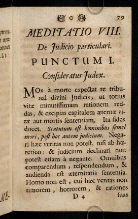 79-91, Meditatio VIII