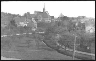 Niederschöna. Blick auf Niederschöna