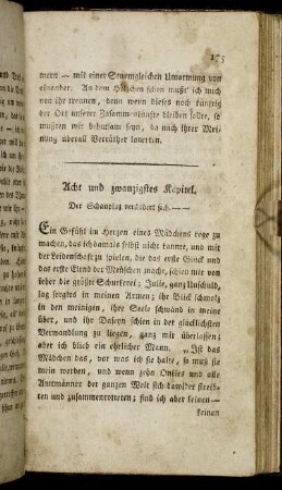 Acht und zwanzigstes Kapitel.