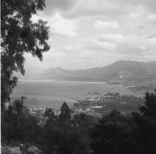Palermo, Blick auf Hafen und Stadt