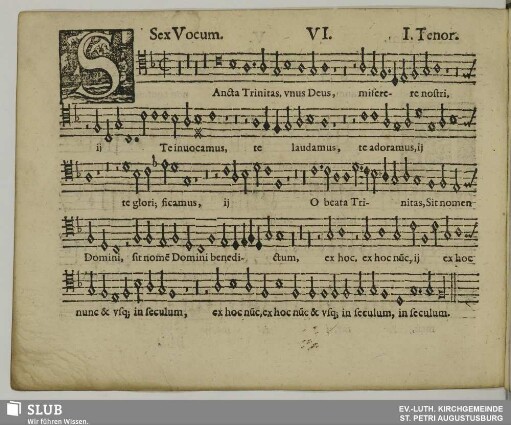 VI. Sancta Trinitas