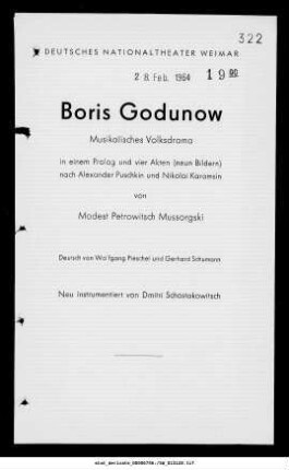 Boris Godunow