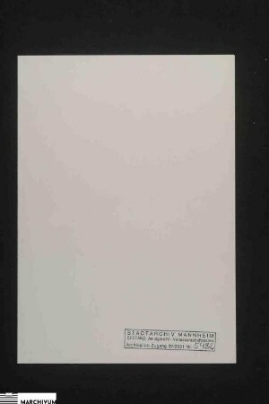 Vermögen des verstorbenen Georg Jacob Köhler und seiner Ehefrau Johanna Margaretha, geb. Schmitthauser