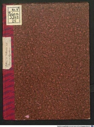 Von Irthumen vnd Secten Theses vnd Hypotheses : das ist, gemeine erwiesene Sprüche, auff gegenwertige zeit vnd hendel gezogen, zu erhaltung wares verstands, vnser Christlichen Augspurgischen Confession, vnd absonderung der Secten, Dieser zeit nötig