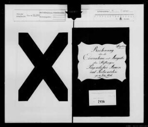 Die Stiftungen Pagenstecher und Portionisten: Haushalt 1834