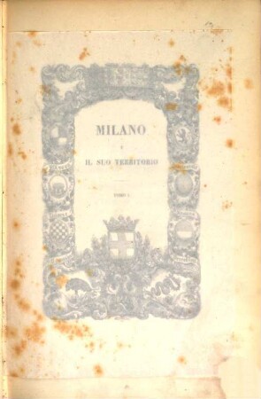 Milano e il suo territorio. 1