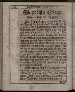 Die zwölffte Predigt. - Die vierzehende Predigt.
