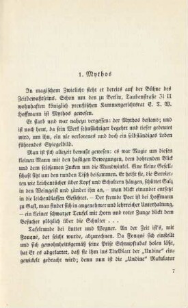 1. Mythos
