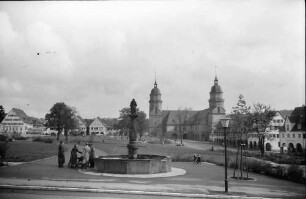 Freudenstadt: Brunnen am unteren Marktplatz