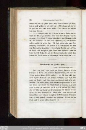 Schleiermacher an Henriette Herz. Stolpe, den 31sten August 1803.