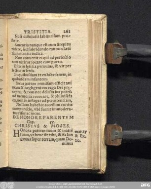 De Honore Parentum Cap. 55.