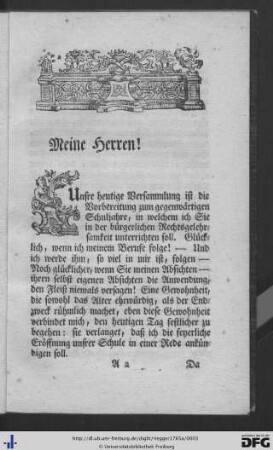 Meine Herren.