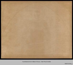 Freskenzyklus : Sopraporte mit dem Heiligen Thomas von Aquin