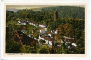 Camburg. Blick auf Camburg
