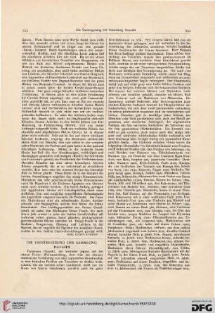 Die Versteigerung der Sammlung Hayashi