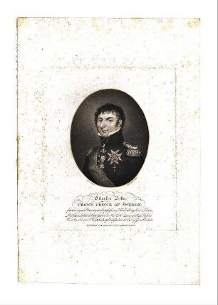 Karl Johan, Kronprinz von Schweden